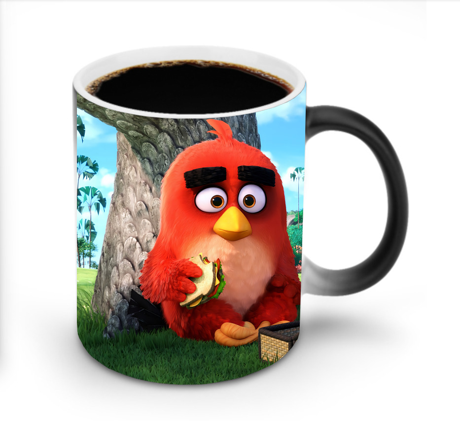 （画像用） Angry Birds アングリーバード 温度変色マグカップ
