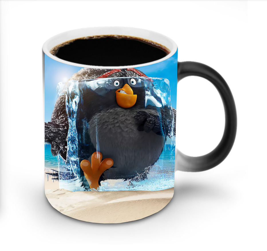 （画像用） Angry Birds アングリーバード 温度変色マグカップ