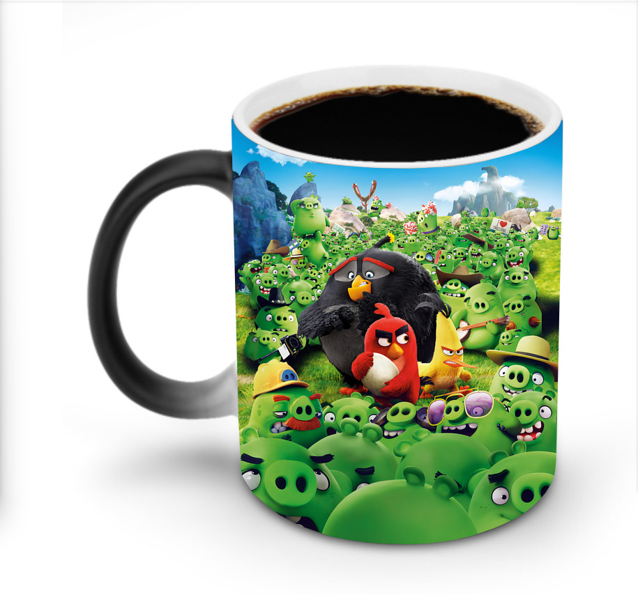 （画像用） Angry Birds アングリーバード 温度変色マグカップ