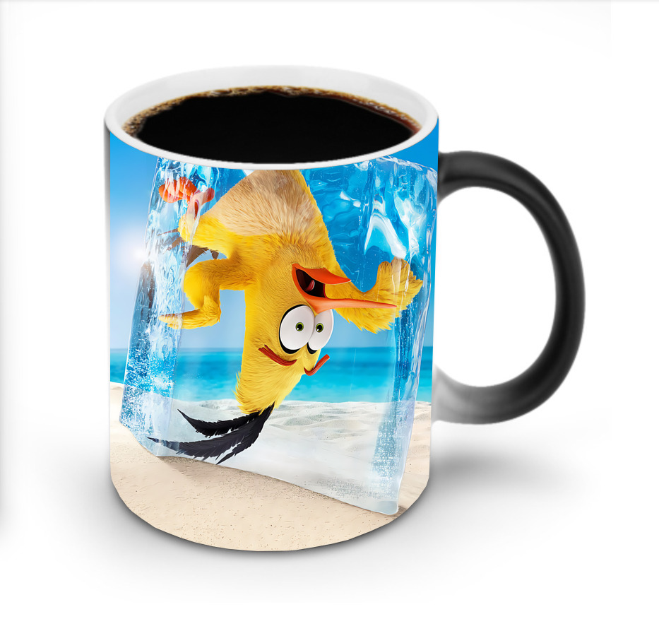 （画像用） Angry Birds アングリーバード 温度変色マグカップ