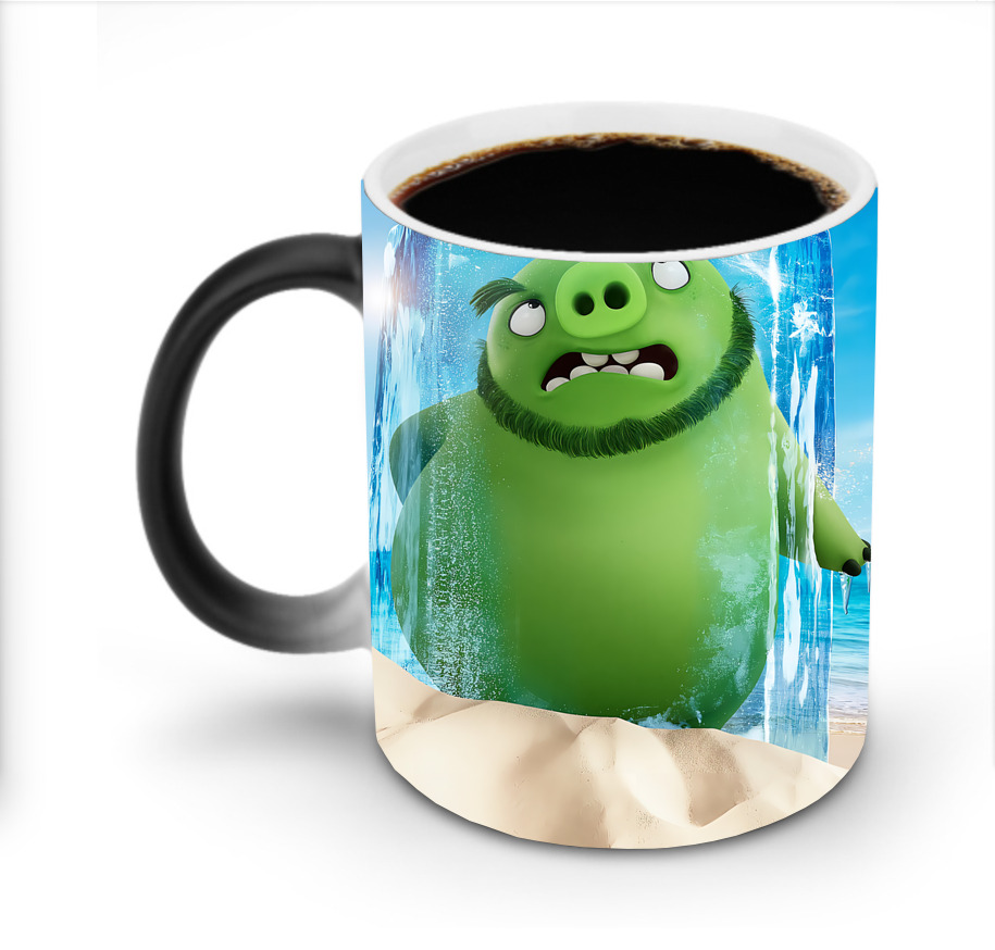 （画像用） Angry Birds アングリーバード 温度変色マグカップ