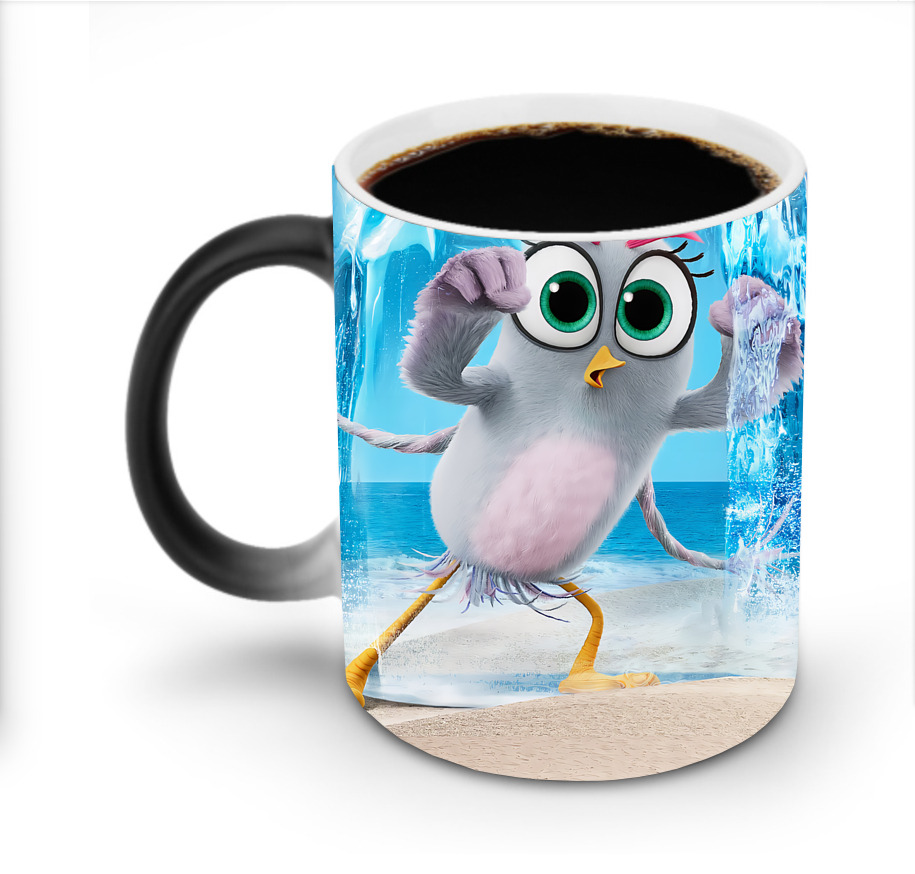 （画像用） Angry Birds アングリーバード 温度変色マグカップ