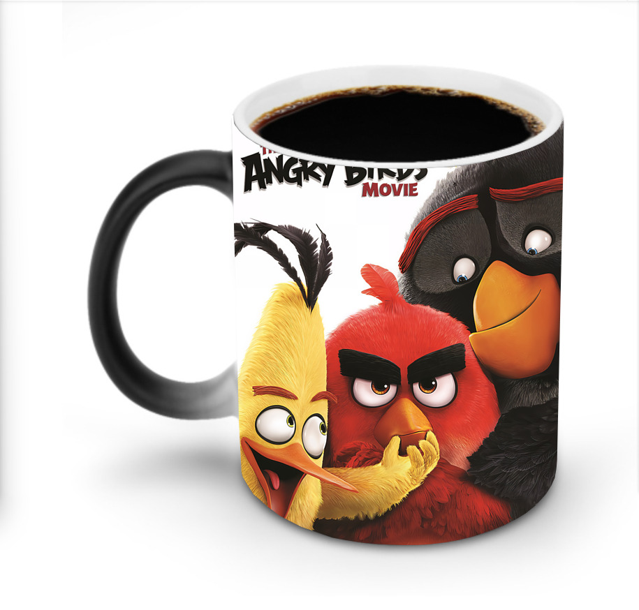 （画像用） Angry Birds アングリーバード 温度変色マグカップ
