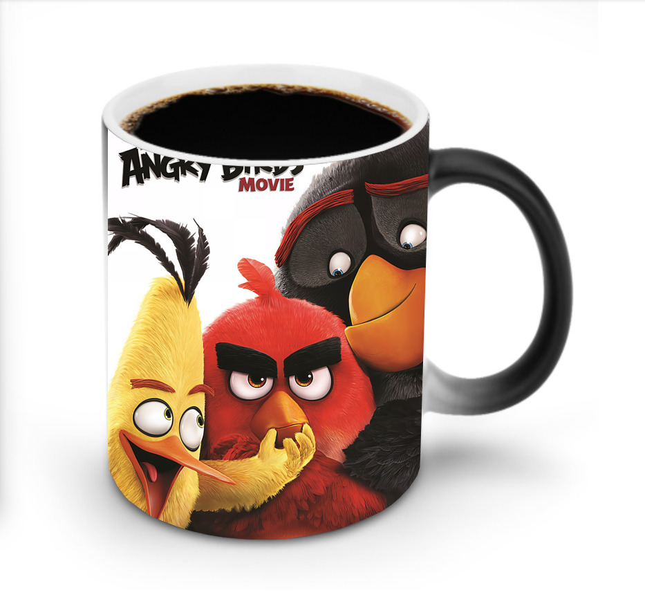 （画像用） Angry Birds アングリーバード 温度変色マグカップ