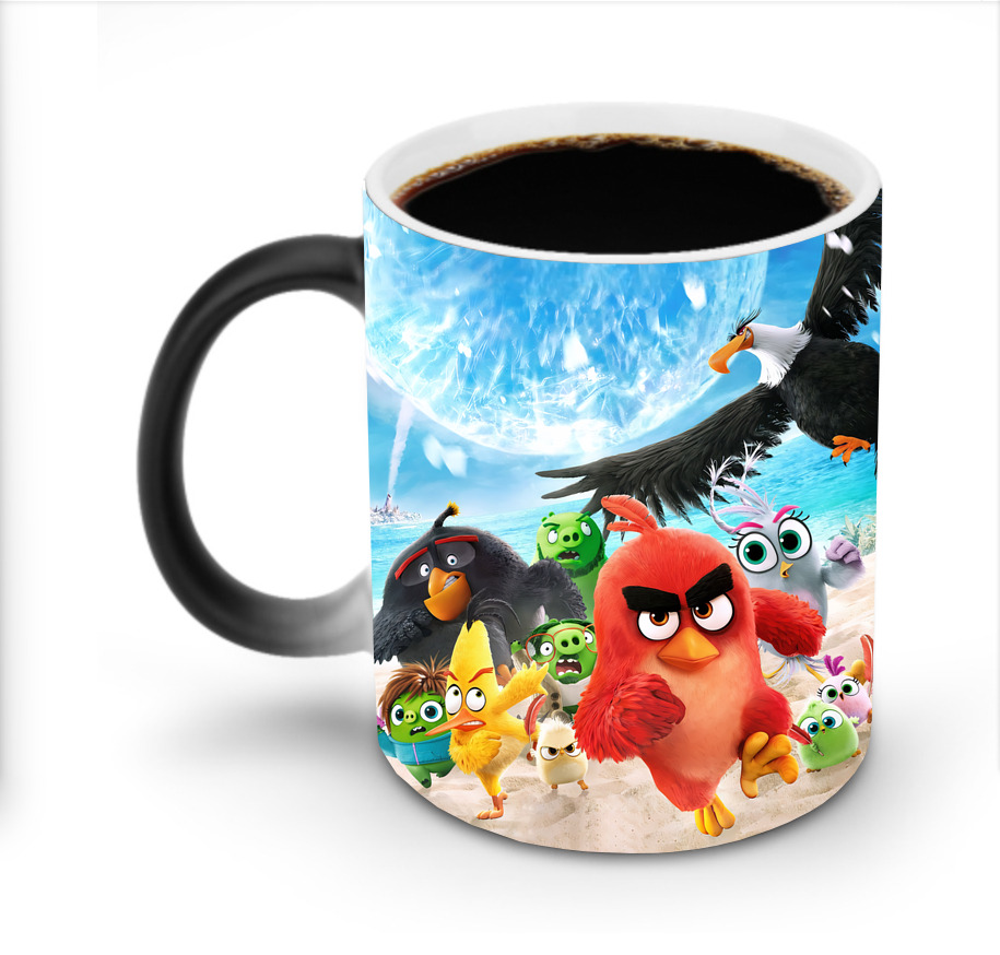 （画像用） Angry Birds アングリーバード 温度変色マグカップ
