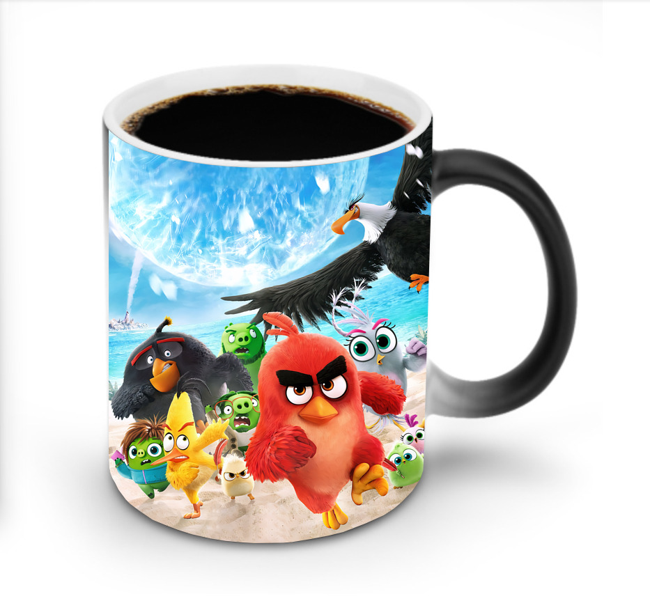 （画像用） Angry Birds アングリーバード 温度変色マグカップ