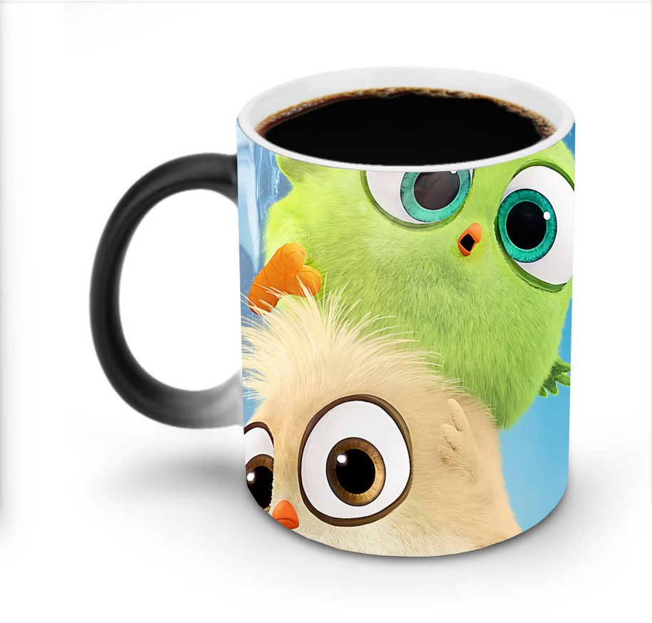 （画像用） Angry Birds アングリーバード 温度変色マグカップ