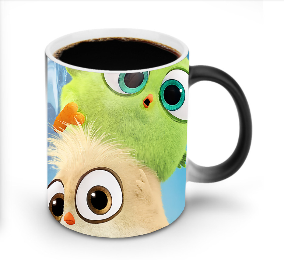 （画像用） Angry Birds アングリーバード 温度変色マグカップ