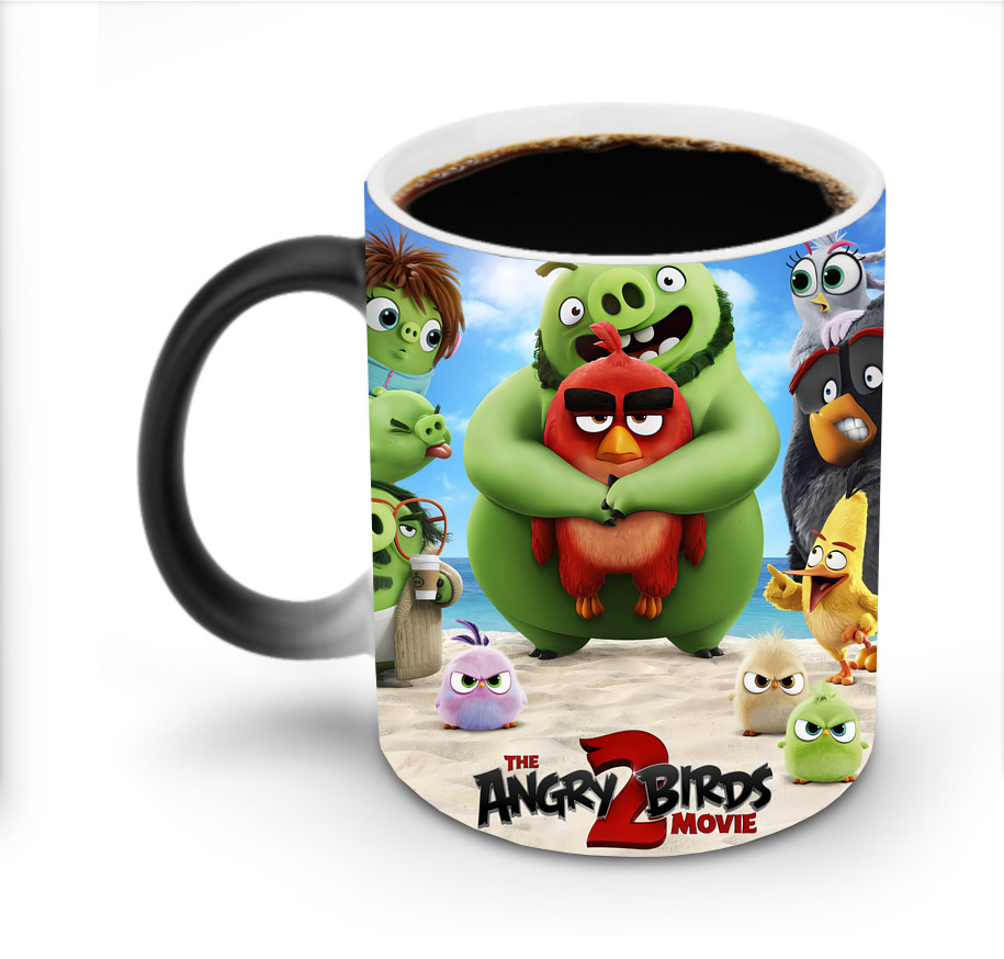 （画像用） Angry Birds アングリーバード 温度変色マグカップ