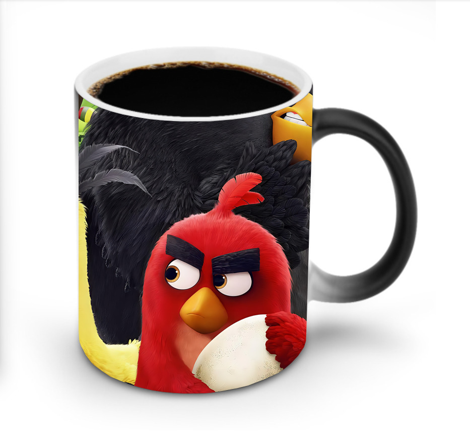 （画像用） Angry Birds アングリーバード 温度変色マグカップ