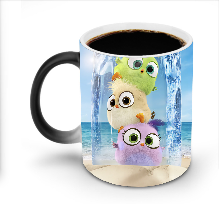 （画像用） Angry Birds アングリーバード 温度変色マグカップ