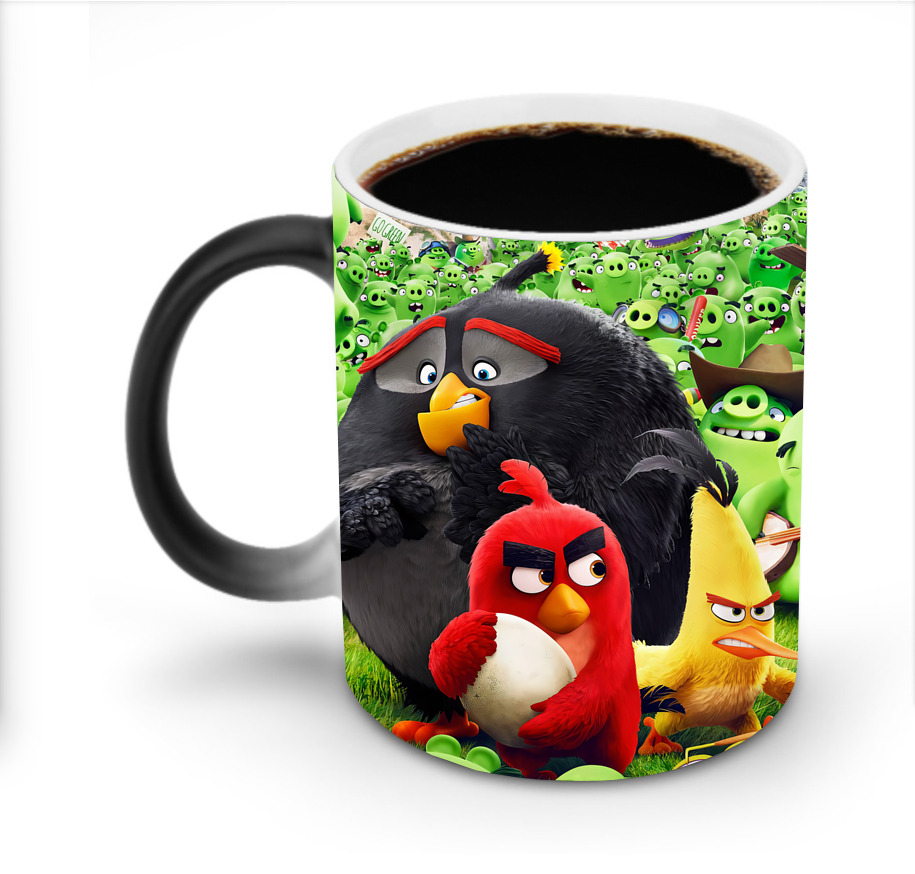 （画像用） Angry Birds アングリーバード 温度変色マグカップ