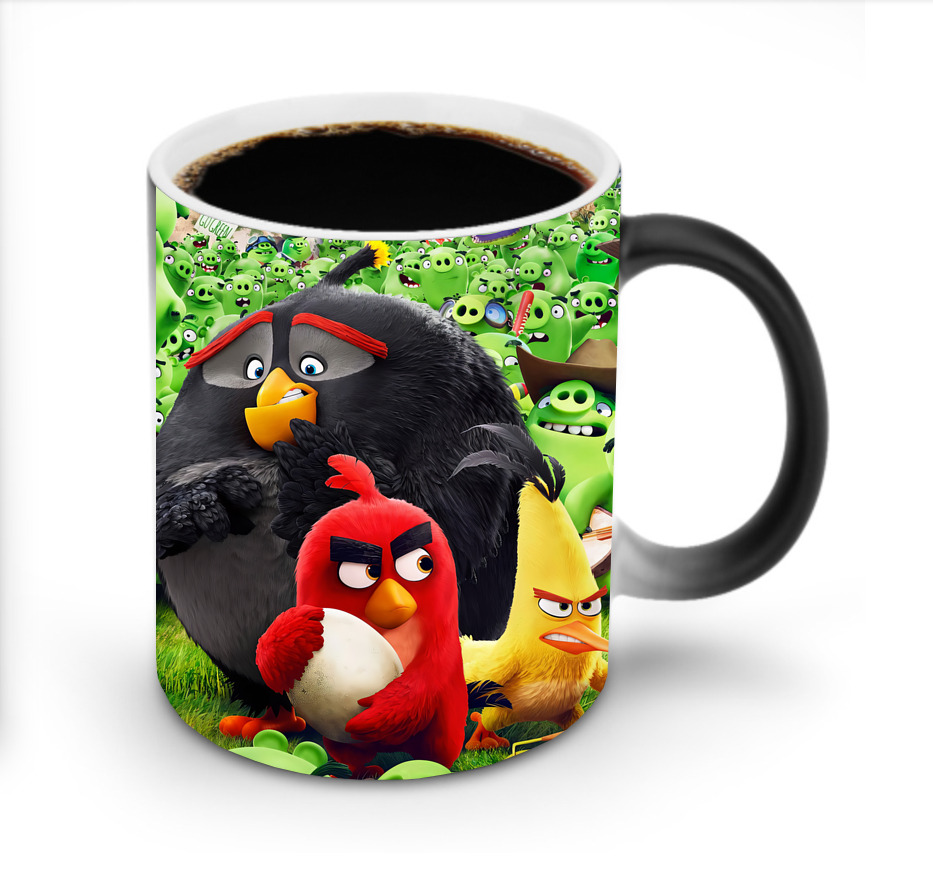 （画像用） Angry Birds アングリーバード 温度変色マグカップ