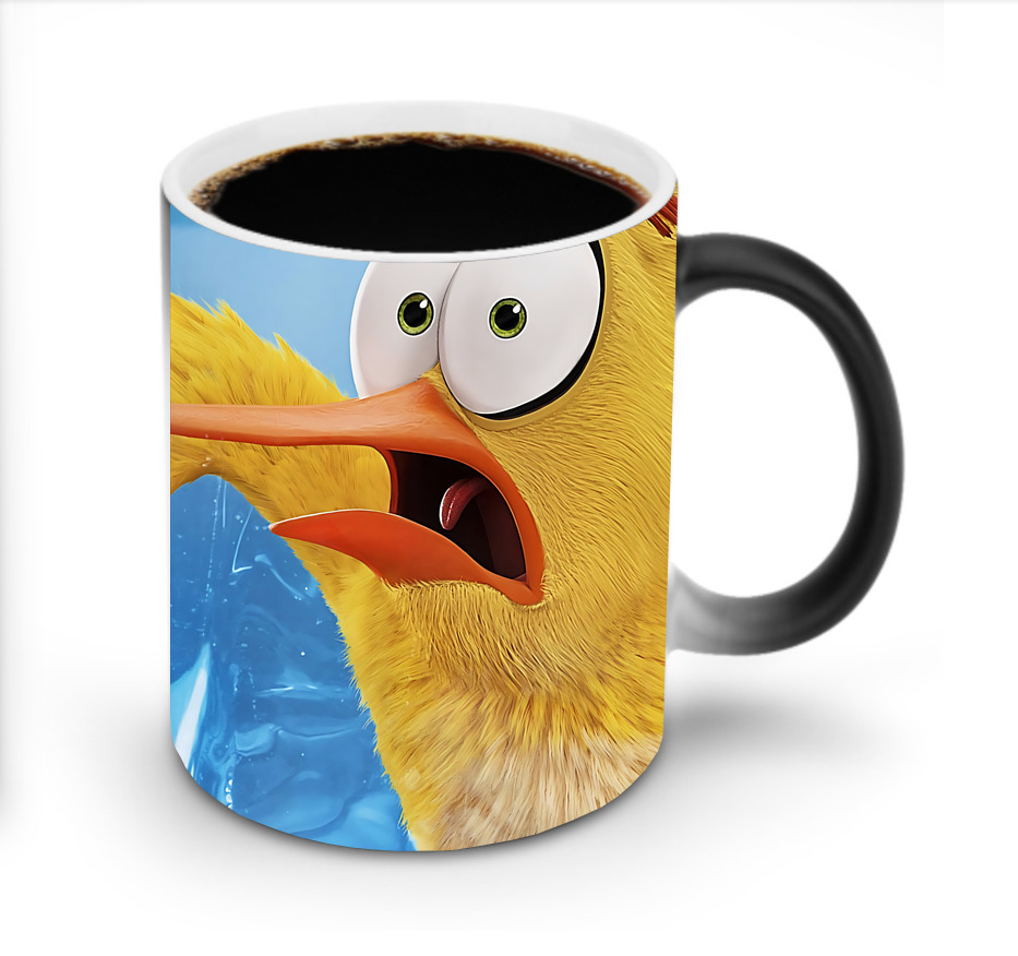 （画像用） Angry Birds アングリーバード 温度変色マグカップ