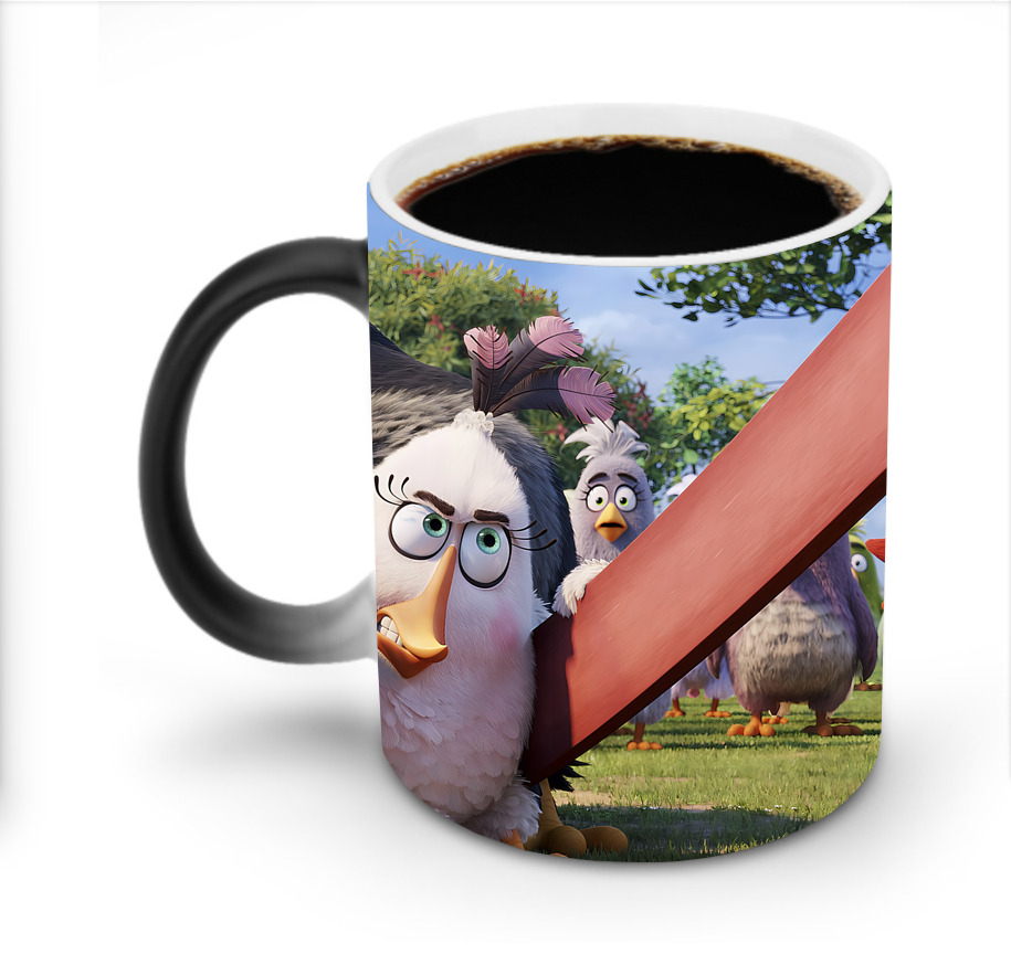 （画像用） Angry Birds アングリーバード 温度変色マグカップ