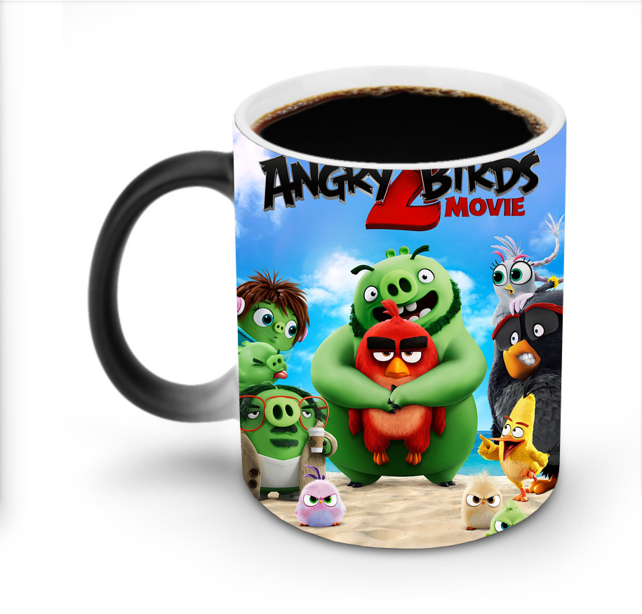 （画像用） Angry Birds アングリーバード 温度変色マグカップ