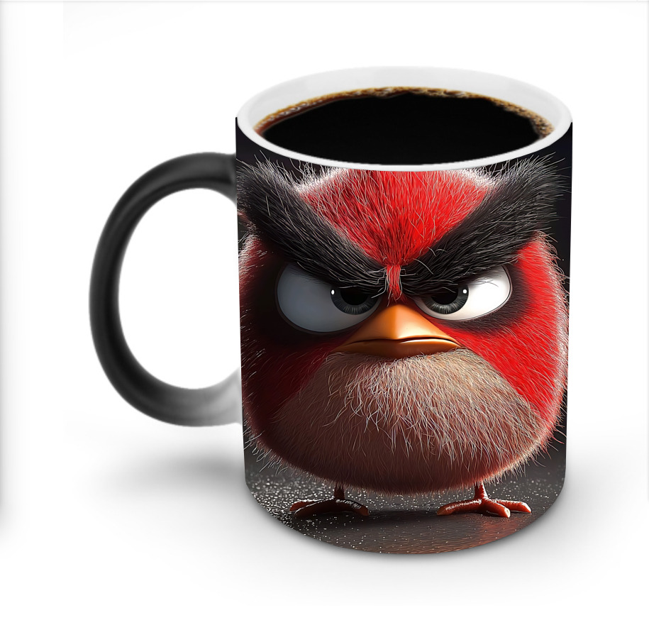 （画像用） Angry Birds アングリーバード 温度変色マグカップ