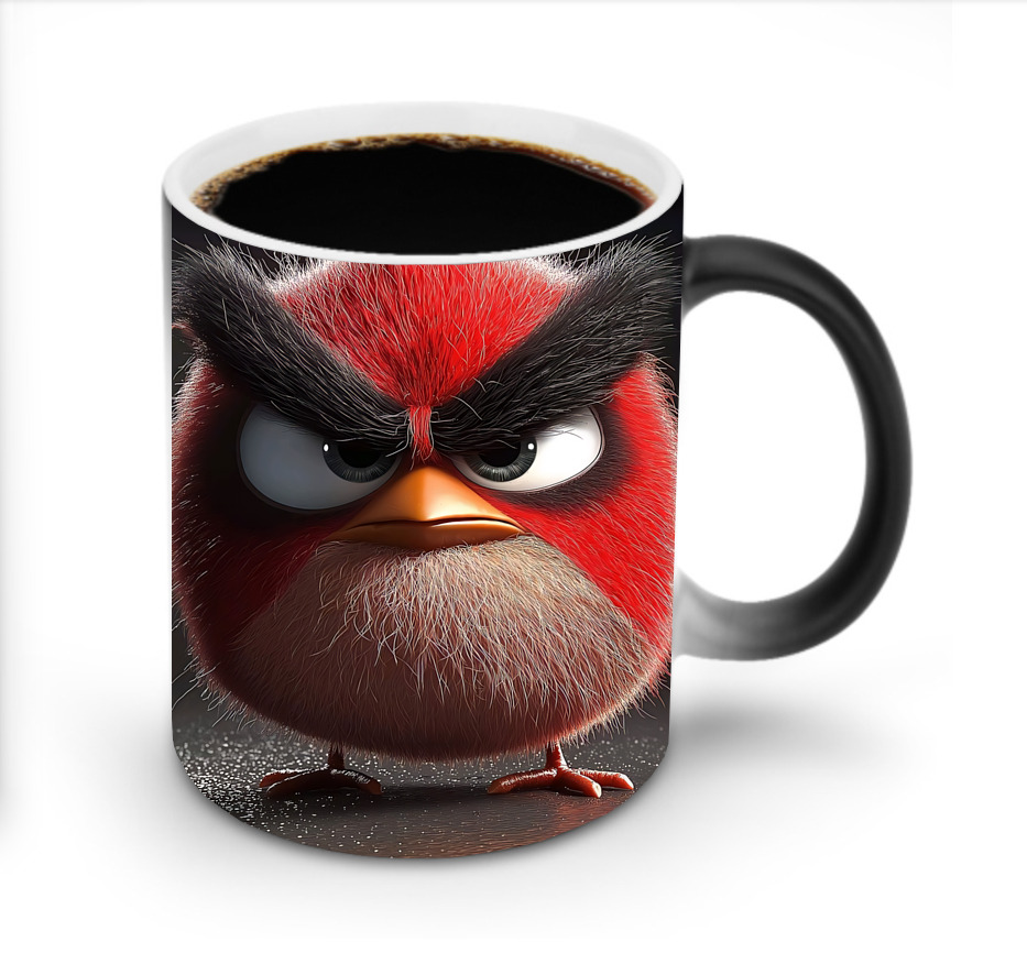 （画像用） Angry Birds アングリーバード 温度変色マグカップ