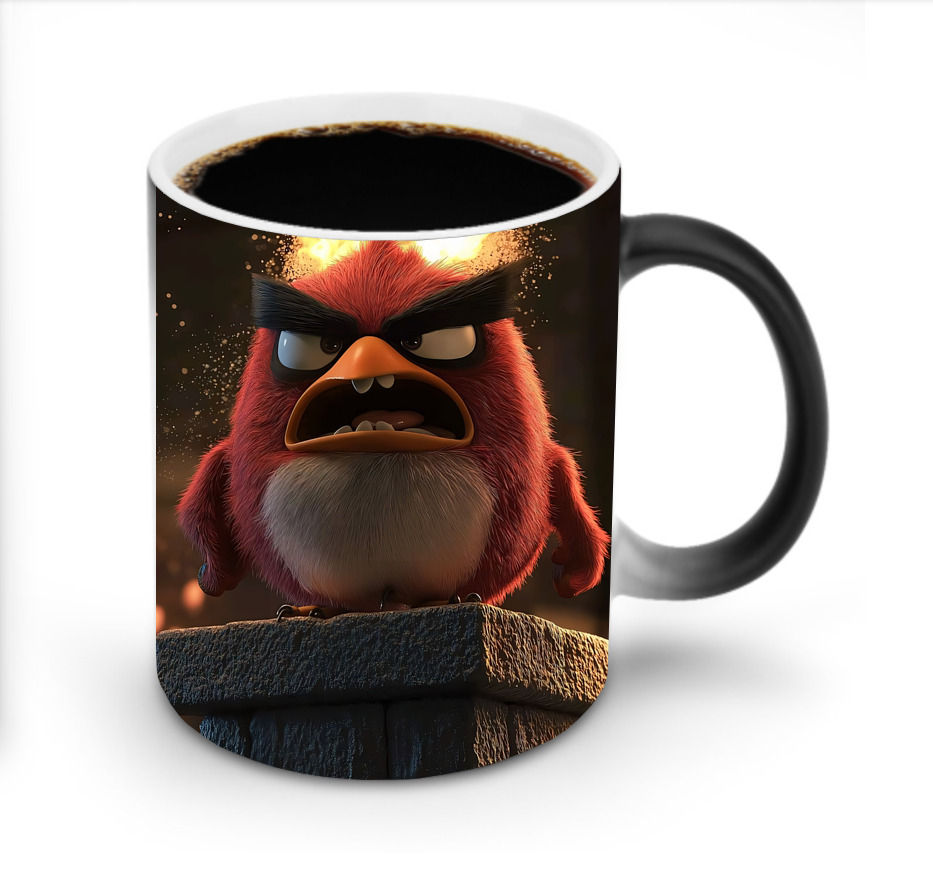 （画像用） Angry Birds アングリーバード 温度変色マグカップ