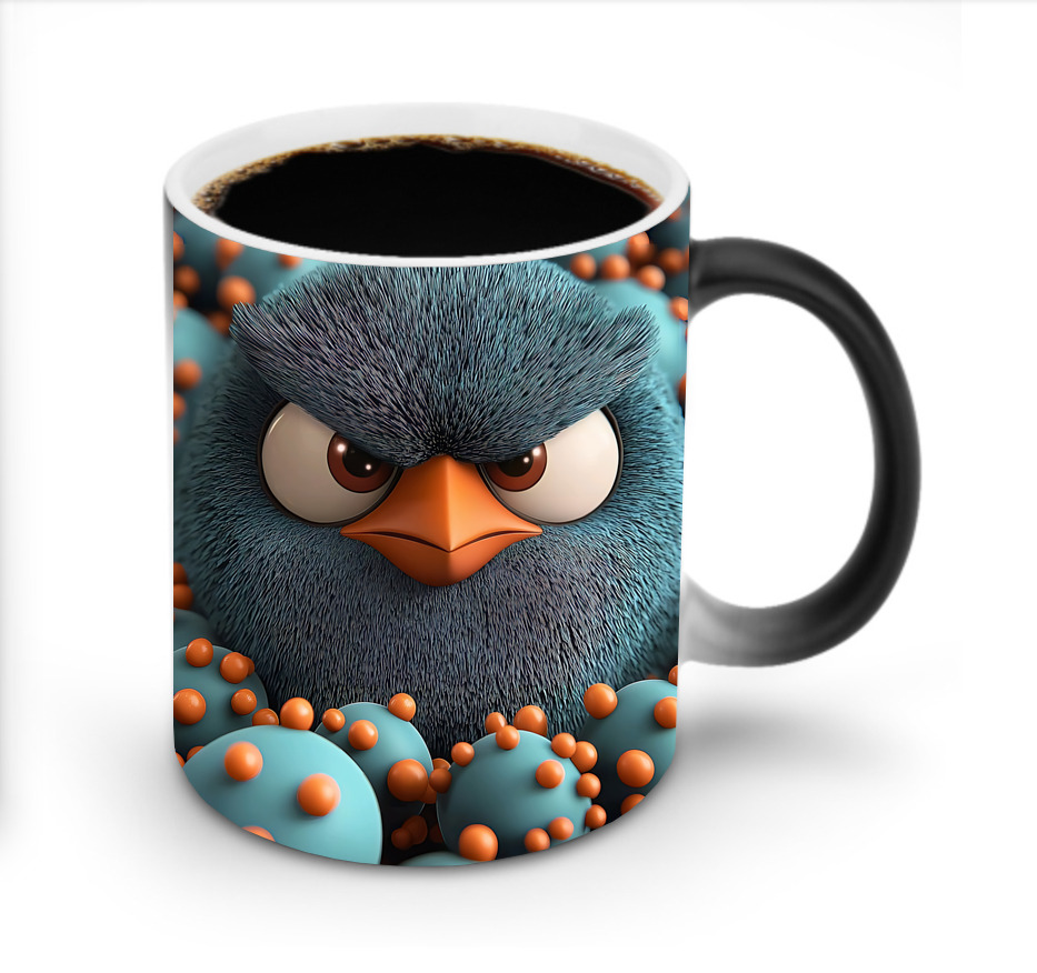 （画像用） Angry Birds アングリーバード 温度変色マグカップ