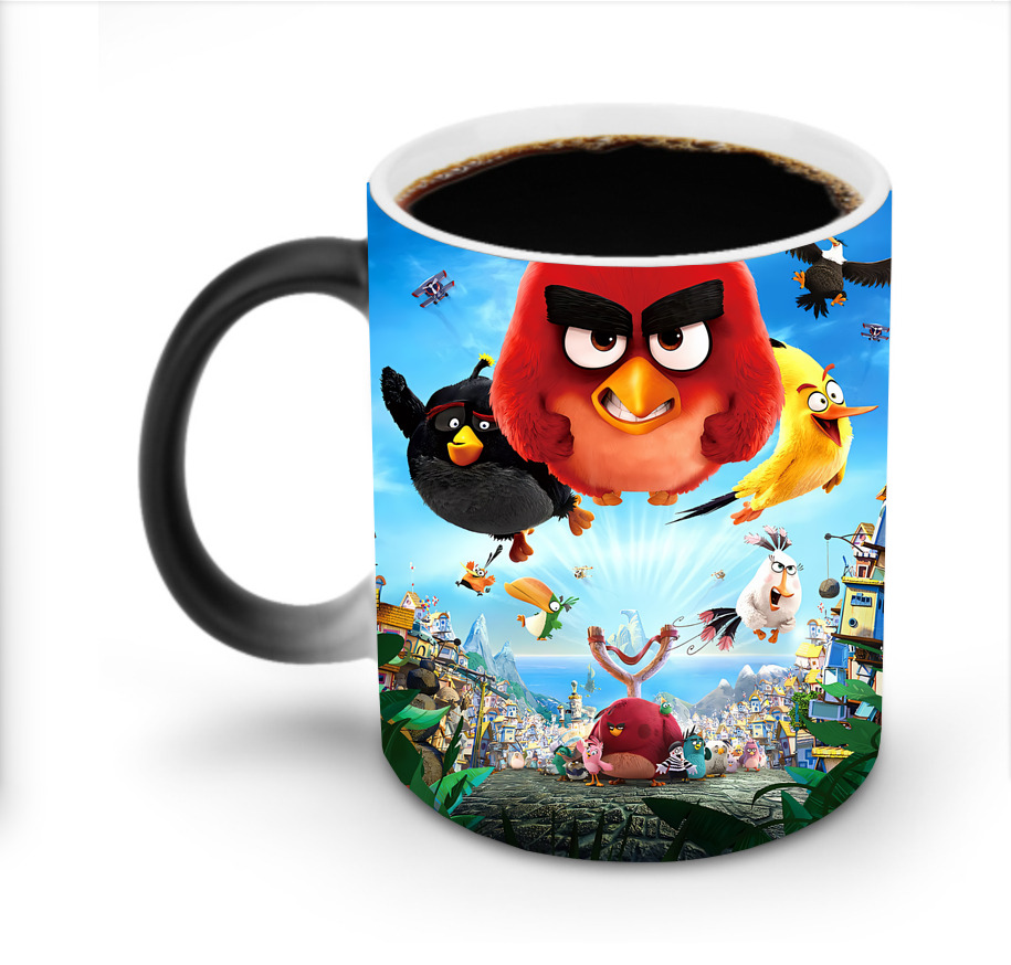 （画像用） Angry Birds アングリーバード 温度変色マグカップ