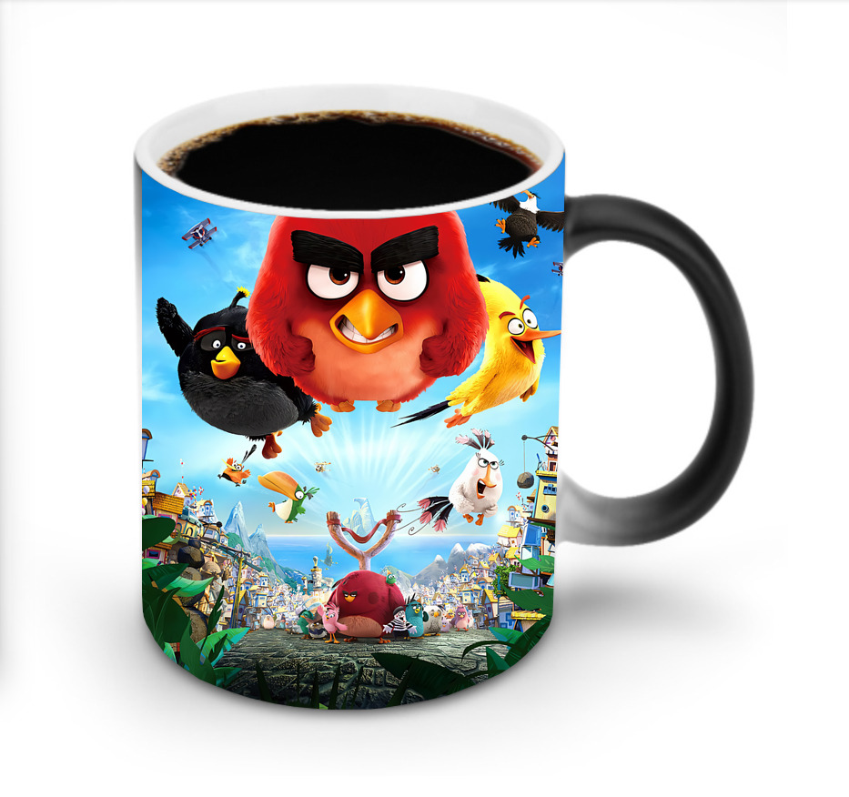 （画像用） Angry Birds アングリーバード 温度変色マグカップ
