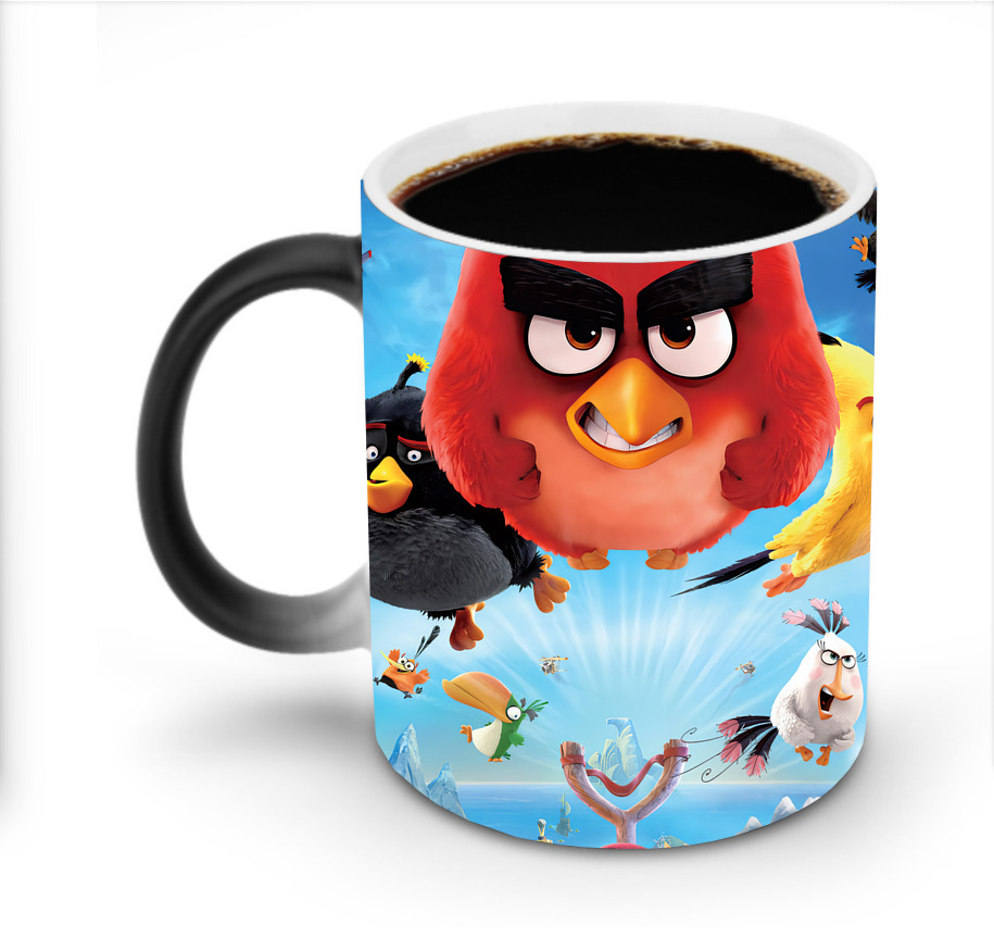 （画像用） Angry Birds アングリーバード 温度変色マグカップ