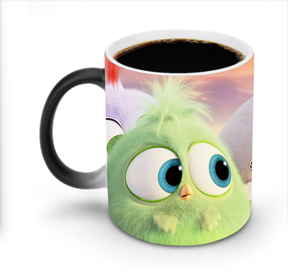 （画像用） Angry Birds アングリーバード 温度変色マグカップ
