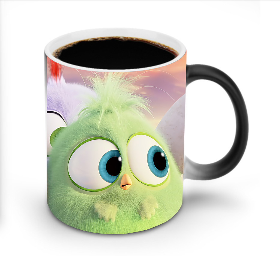 （画像用） Angry Birds アングリーバード 温度変色マグカップ