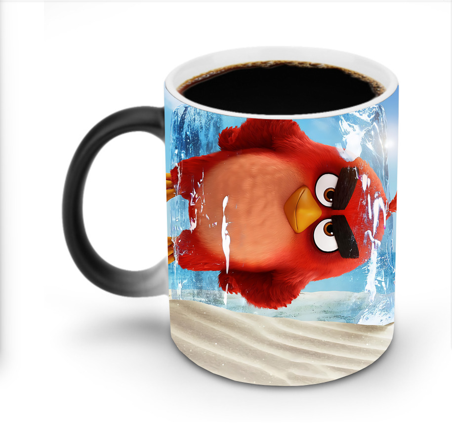 （画像用） Angry Birds アングリーバード 温度変色マグカップ