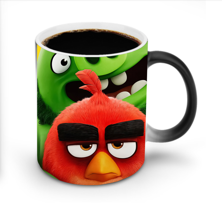 （画像用） Angry Birds アングリーバード 温度変色マグカップ