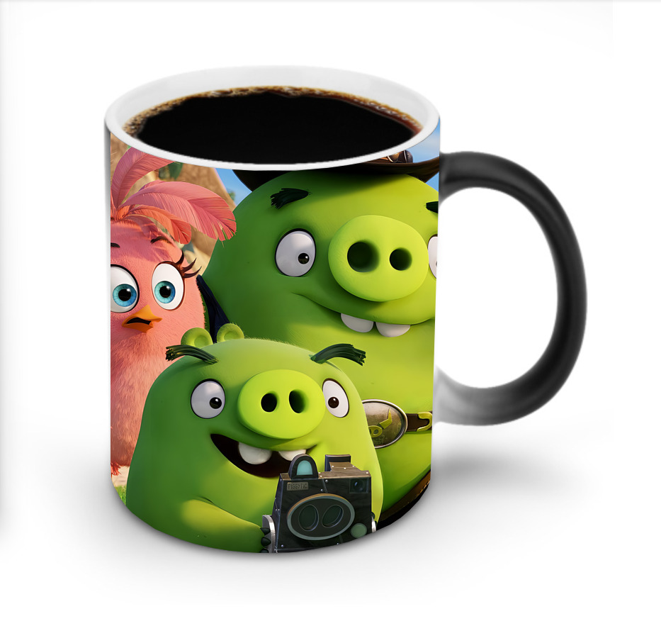 （画像用） Angry Birds アングリーバード 温度変色マグカップ