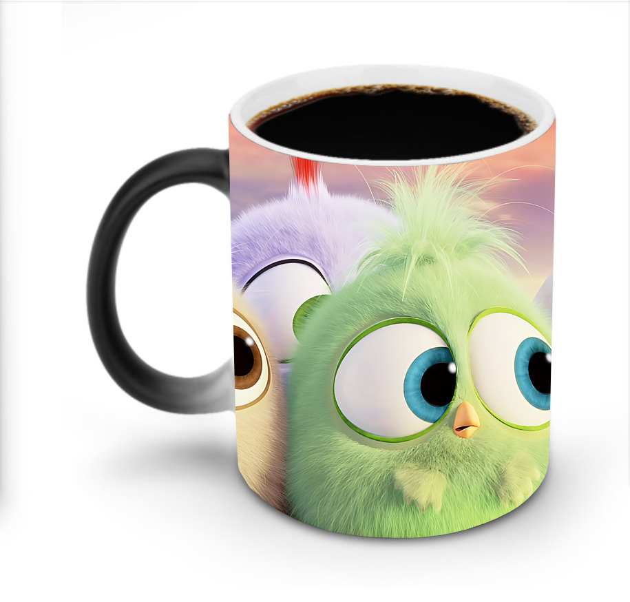 （画像用） Angry Birds アングリーバード 温度変色マグカップ