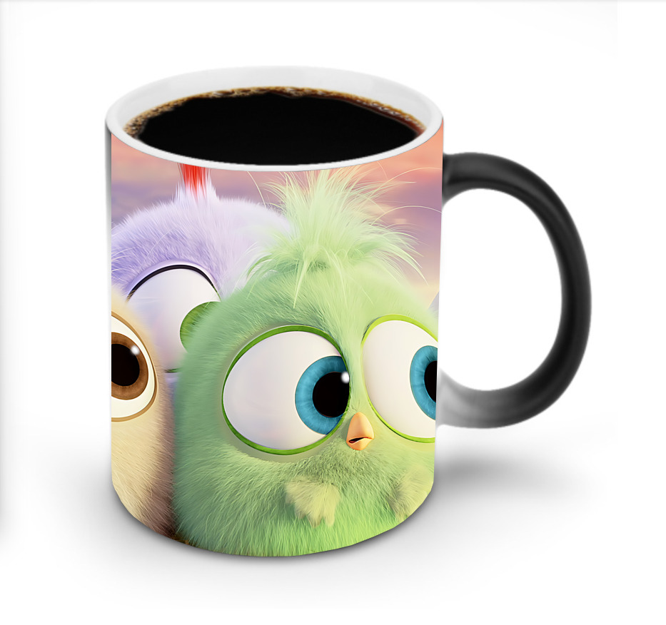 （画像用） Angry Birds アングリーバード 温度変色マグカップ