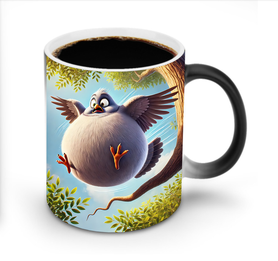 （画像用） Angry Birds アングリーバード 温度変色マグカップ