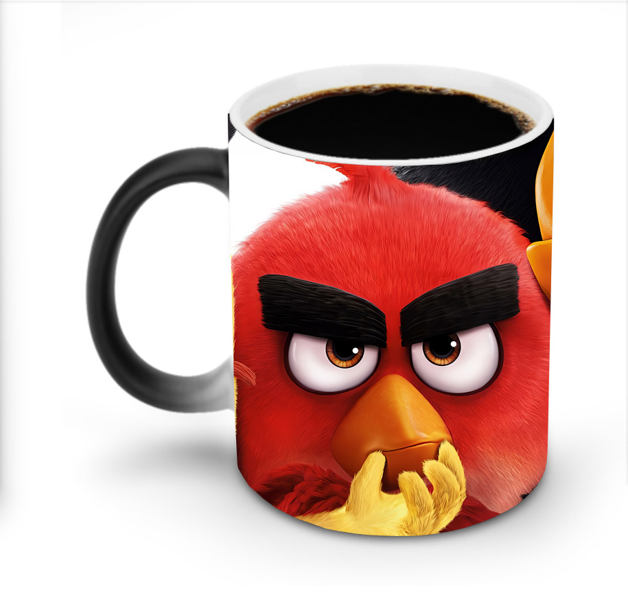 （画像用） Angry Birds アングリーバード 温度変色マグカップ