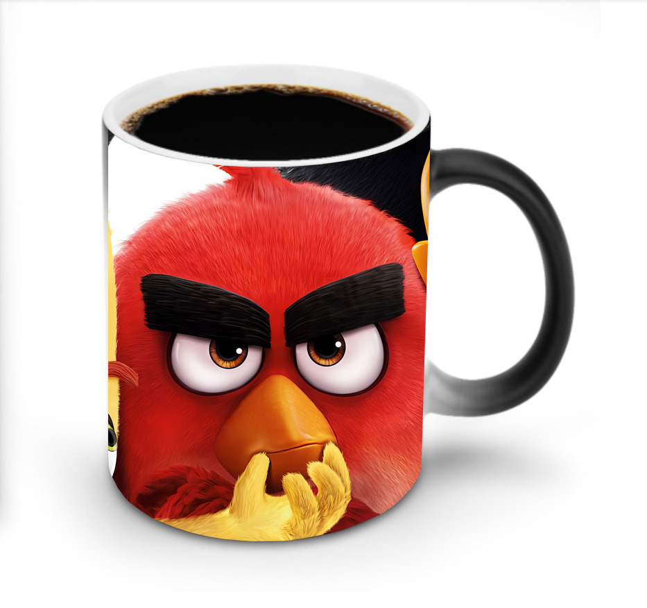 （画像用） Angry Birds アングリーバード 温度変色マグカップ