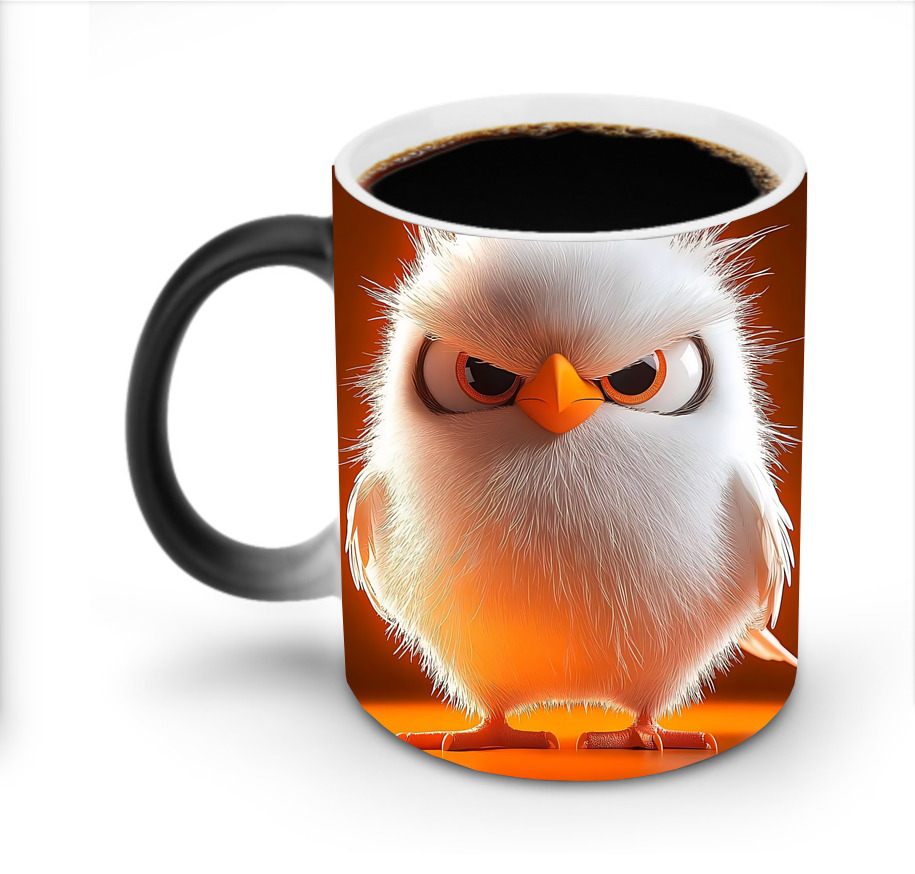 （画像用） Angry Birds アングリーバード 温度変色マグカップ