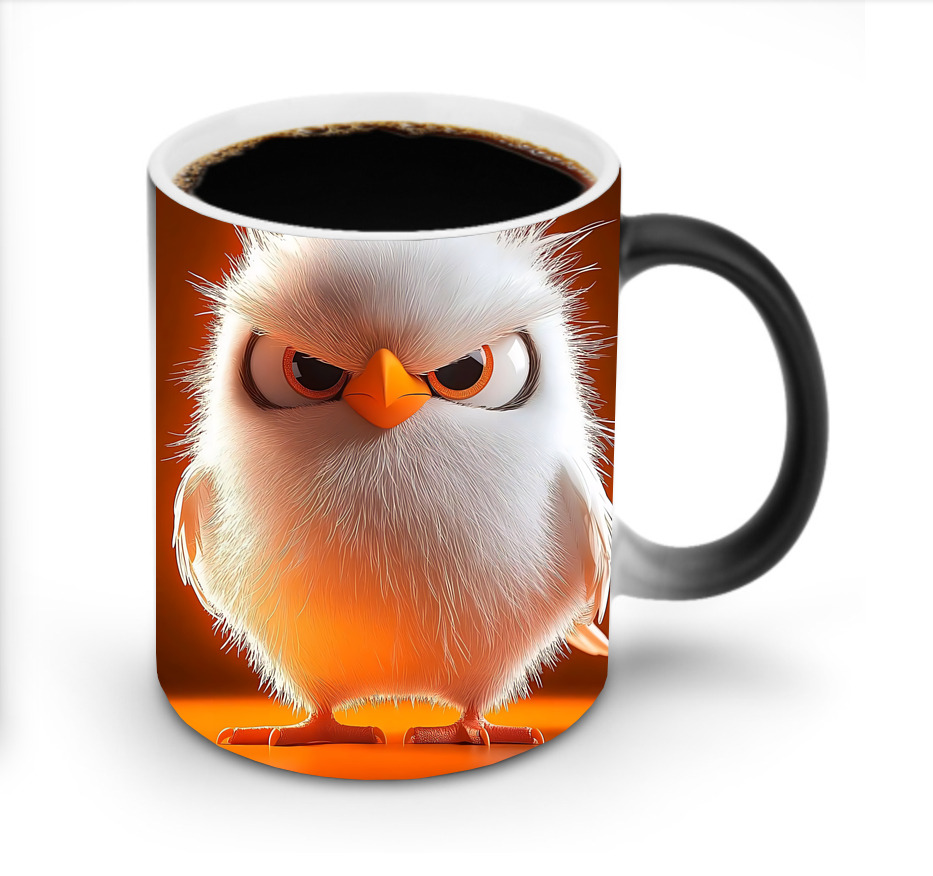 （画像用） Angry Birds アングリーバード 温度変色マグカップ