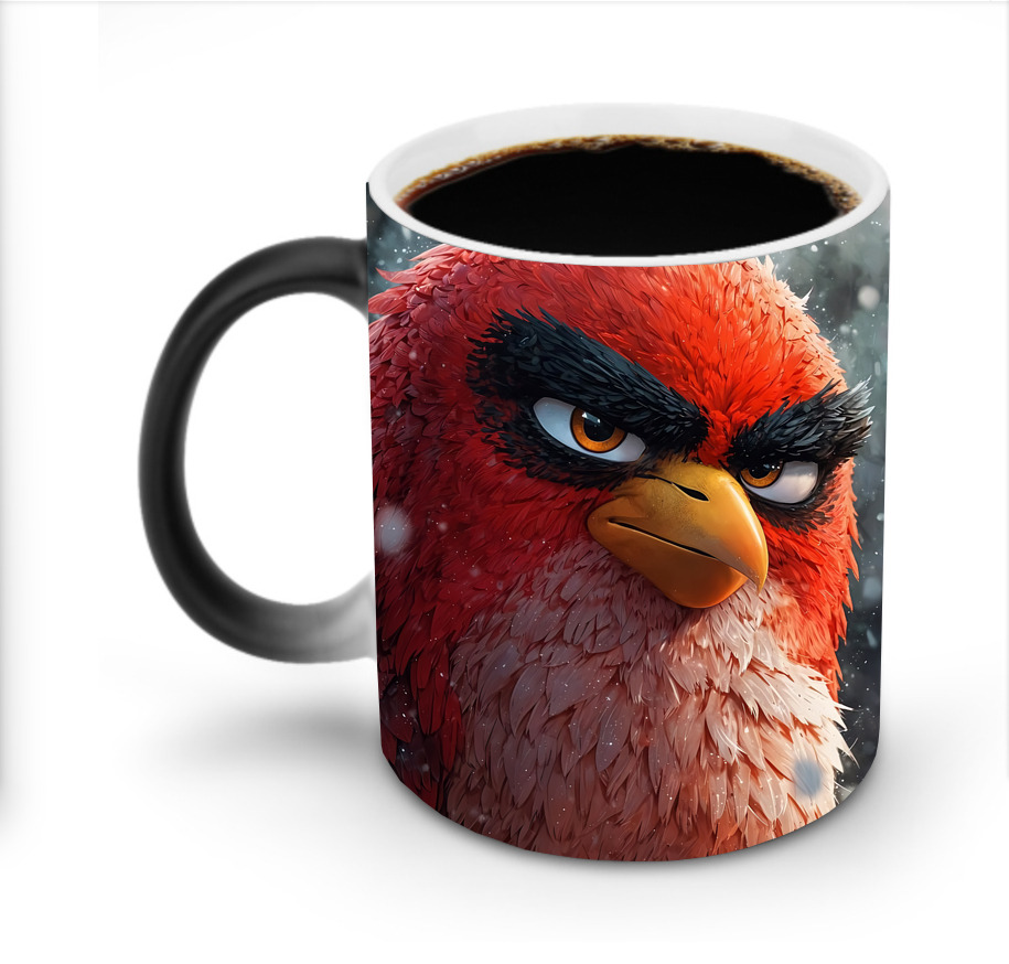 （画像用） Angry Birds アングリーバード 温度変色マグカップ