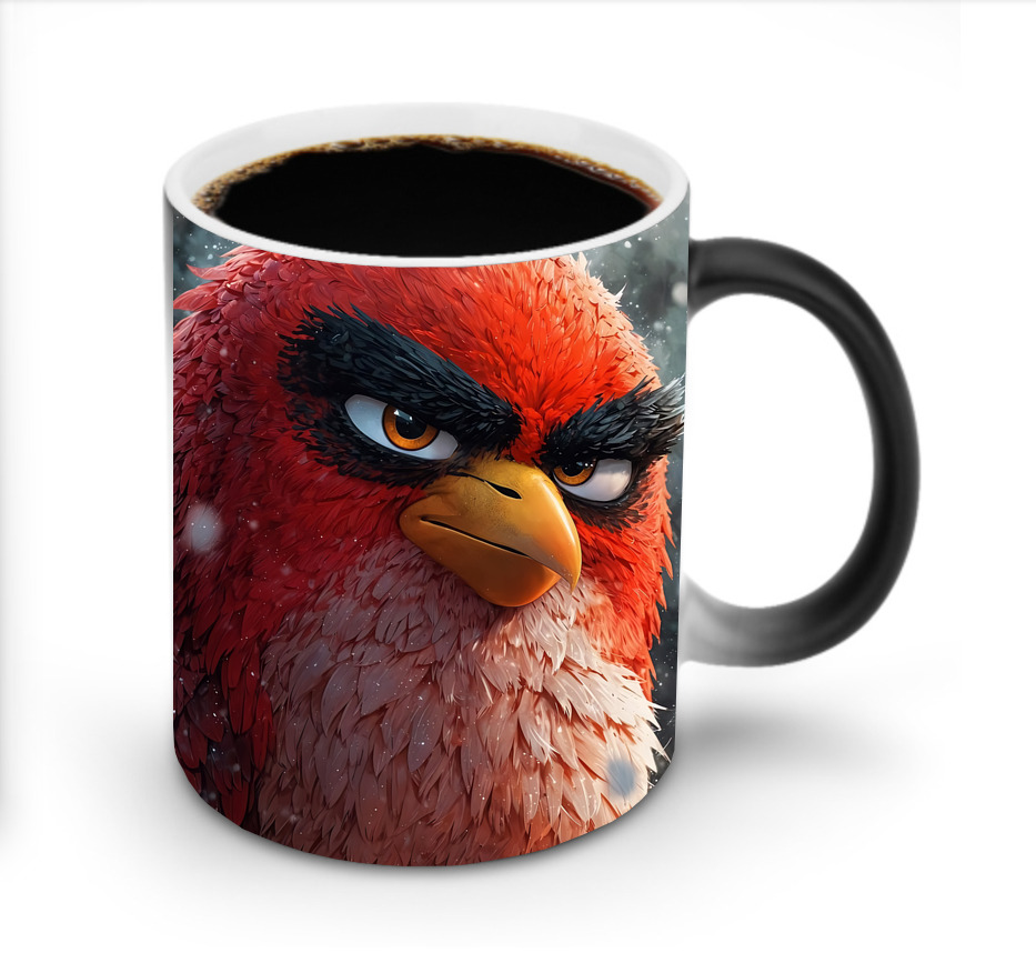 （画像用） Angry Birds アングリーバード 温度変色マグカップ