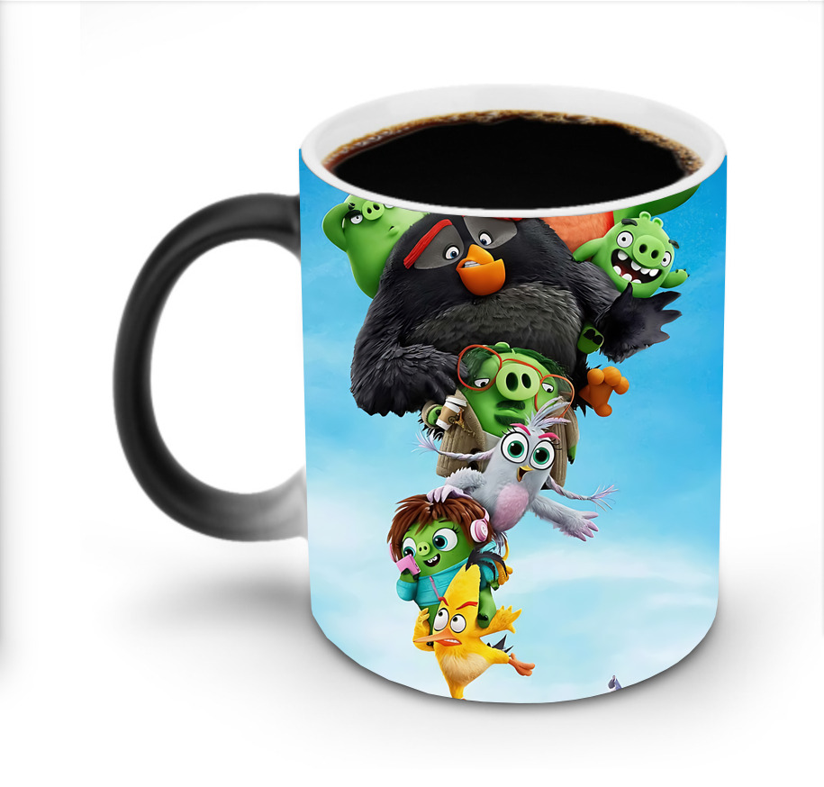 （画像用） Angry Birds アングリーバード 温度変色マグカップ