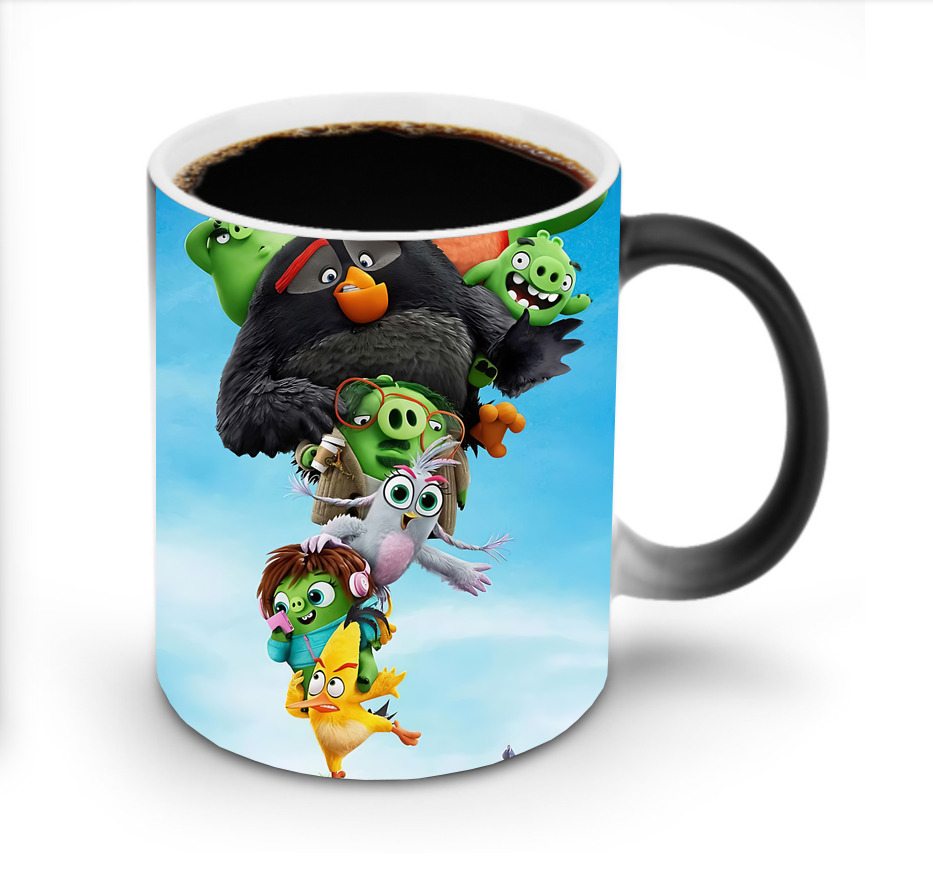 （画像用） Angry Birds アングリーバード 温度変色マグカップ