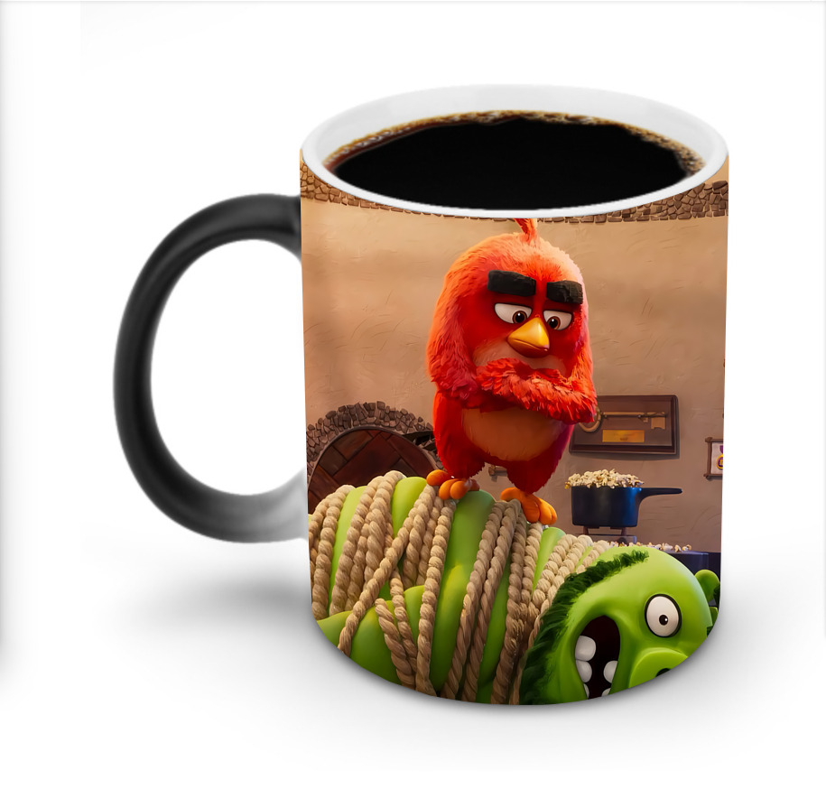 （画像用） Angry Birds アングリーバード 温度変色マグカップ