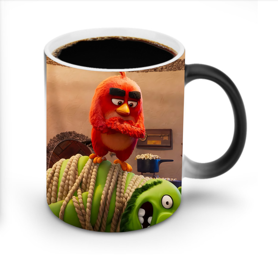（画像用） Angry Birds アングリーバード 温度変色マグカップ