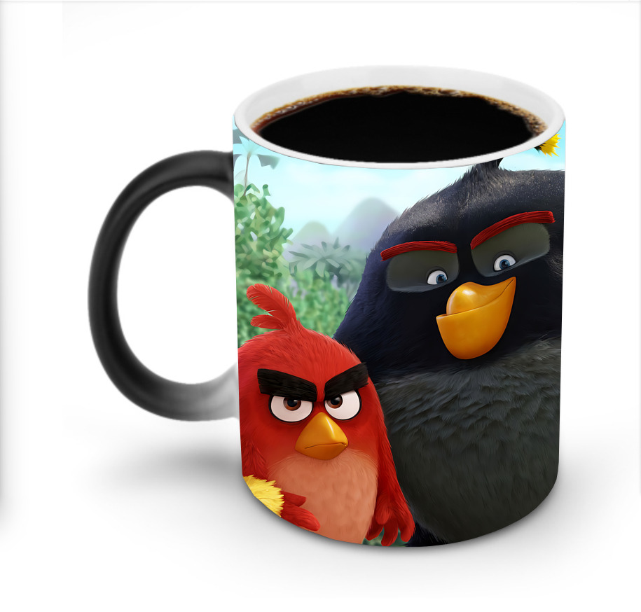 （画像用） Angry Birds アングリーバード 温度変色マグカップ
