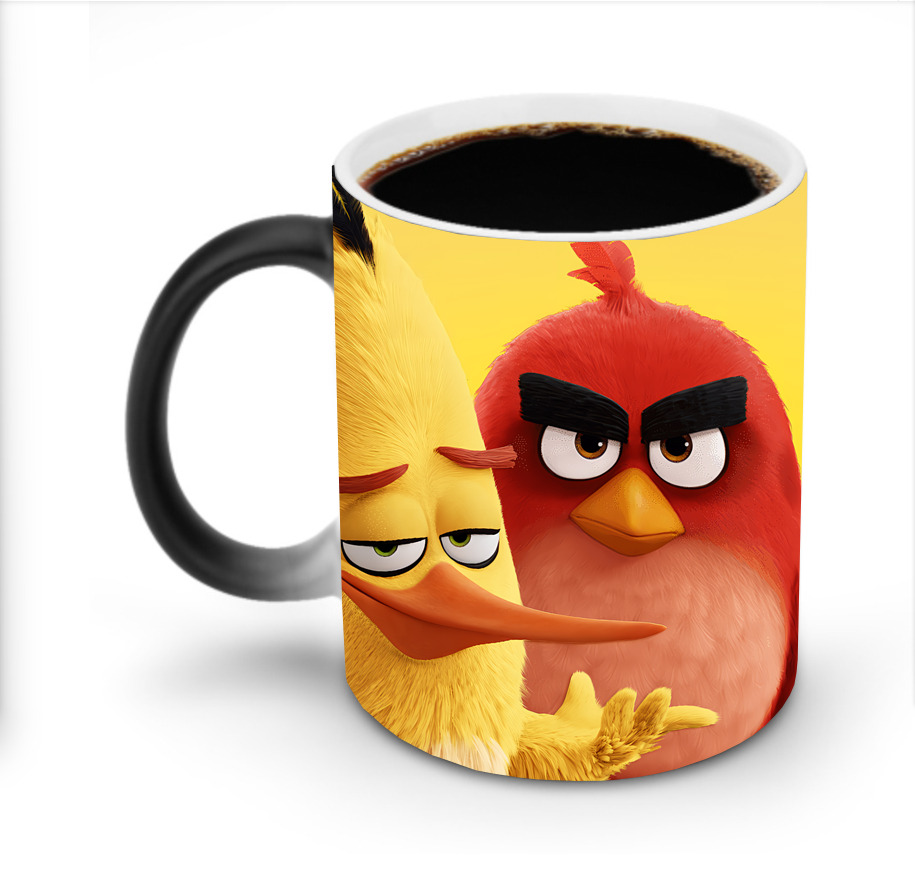（画像用） Angry Birds アングリーバード 温度変色マグカップ