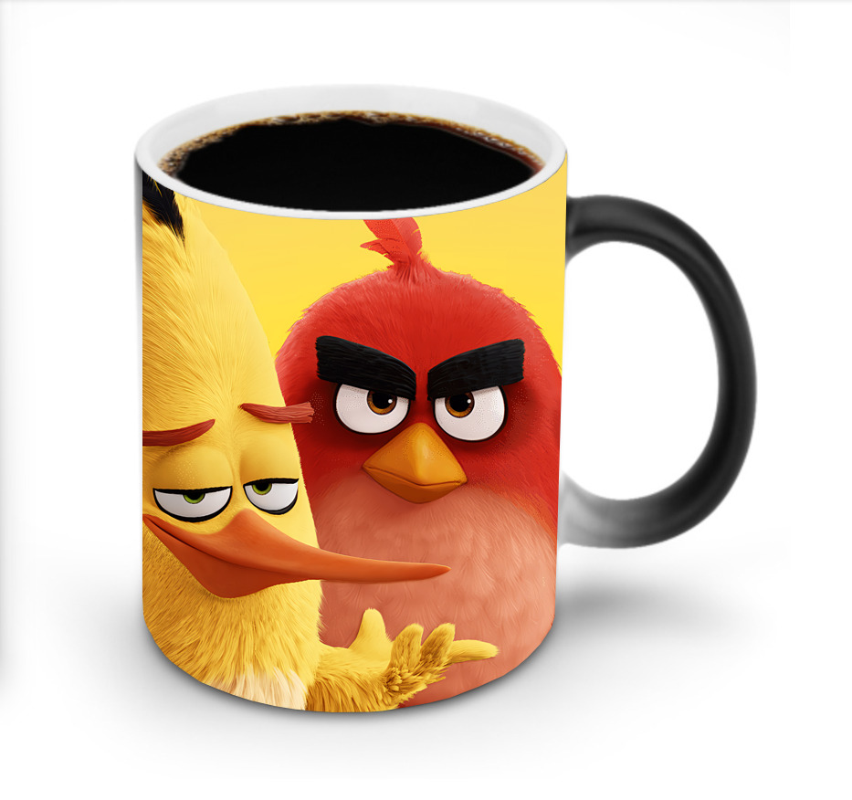 （画像用） Angry Birds アングリーバード 温度変色マグカップ