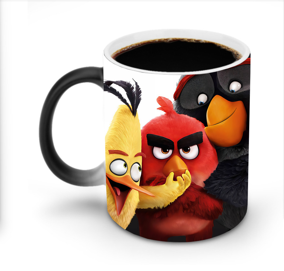 （画像用） Angry Birds アングリーバード 温度変色マグカップ