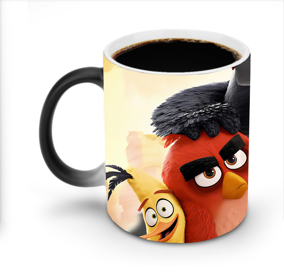 （画像用） Angry Birds アングリーバード 温度変色マグカップ